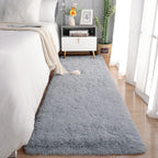 Chicrug Soft Runner Rugs for Bedroom Living Room Plush Fluffy Rug 3x8