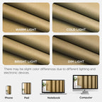 Joydeco Door Curtain Blackout Curtains for Doorway Privacy Closet Drapes