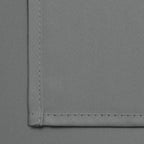 Yakamok Blackout Curtains 38x54 inch Grey Thermal Drapes-Bedroom