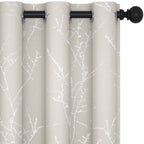 Deconovo Living Room Curtains 72 Inches Long, Blackout Curtains for Bedroom