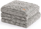 UGG Adalee Faux Fur Full/Queen Blanket, Double-Sided Fluffy Blanket, Cozy Oversized Throw for Couch, Washable Bedding for Full or Queen Bed, Luxury Home Decor, 90" x 90", Seal Grey
