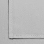 Yakamok Blackout Curtains 38x72 inch Light Grey Thermal Drapes-Bedroom