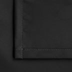 BGment Blackout Curtains for Living Room - Grommet Thermal Insulated Room Darkening Curtains for Bedroom, Set of 2 Panels (52 x 54 Inch, Black)