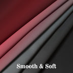 Yakamok Blackout Ombre Burgundy and Black Curtains for Bedroom, Gradient Room Darkening Curtains, Grommet Thermal Insulated Light Blocking Window Drapes/Curtain for Living Room,52 x 36 Inch,2 Panels