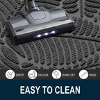 Colorxy Waterproof Front Doormat, Sturdy Natural Rubber Door Mat, 71x47