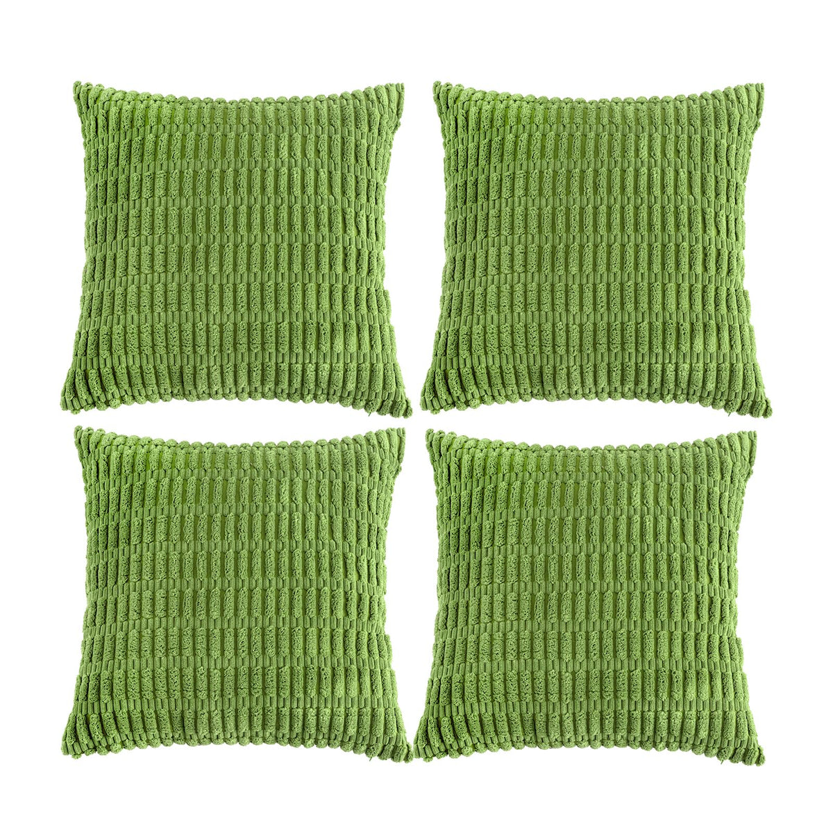 Fancy Homi 4 Packs Decorative Throw Pillow Covers for Living Room Couch Bed, Modern Farmhouse Boho Home Décor Accent Cushion Case, 26" x 26", Neutral