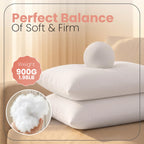 Utopia Bedding 20x26 Pillow Inserts, White Throw Pillows for Couch, 2 Pack