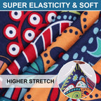 Smiry Printed Couch Cushion Covers, Stretch Couch Covers for Sofa