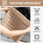 Velvet Couch Covers for Dogs, Dog Sectional Couch Covers, Pet Couchs Cover for Loveseat, Couchs Protector for Dogs, Sectional Sofa Cover for Pet Washable(1PC,Khaki,27.6"×59")