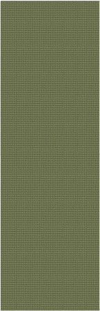 KOZYFLY Runners for Hallways 2x7 ft Washable Kitchen Runner Non Slip Rubber Backed Hall Runners Cotton Entryway Runner Rugs Floor Carpet for Indoor Backdoor Bedroom Kitchen, Bright Green/Earthy Green