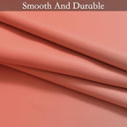 SimpleHome Ombre Room Darkening Curtains for Living Room, Light Blocking Gradient Coral to Greyish White Thermal Insulated Grommet Window Curtains/Drapes for Bedroom, 2 Panels, 52x84 inches Length