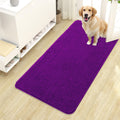 OLANLY Dog Door Mat for Muddy Paws 44x24, Super Absorbent Chenille Mud Mat