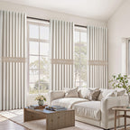 Topfinel Extra Wide 70 Inch Length Blackout Curtains 108 Inches Long 2 Panels Set for Sliding Glass Doors Modern Pleated Linen Blend Heavy Floor to Ceiling Large Window Drapes 70" W x 108" L