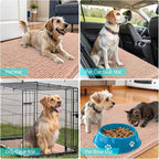 OLANLY Dog Door Mat for Muddy Paws 70x32, Super Absorbent Chenille Mud Mat