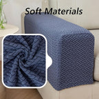 Soothing Home Sofa Covers, Sofa Hero Covers, Wear-Resistant Universal Couch Covers Washable Stretch Sectional Couch Cushion Covers (Yellow,Arm Rest Covers 2pcs)