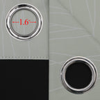 Sage Green and Greyish White Ombre Blackout Curtains for Bedroom 90 Inch