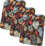 hyha Printed Couch Cushion Covers, Sofa Covers Washable for 3 Cushion Couch