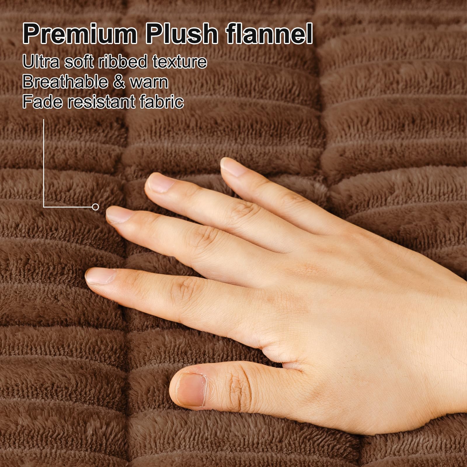 Smiry Couch Cover for Dogs, Non Slip Washable Sofa Protector for Pets