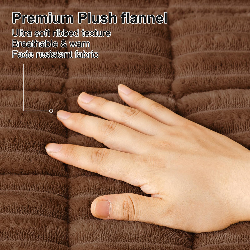 Smiry Couch Cover for Dogs, Non Slip Washable Sofa Protector for Pets