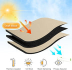 RYB HOME Short Curtains for Bedroom, Room Darkening Insulated