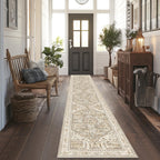 Yamaziot Washable Runner Rug, 2x12 Non-Slip Boho Hallway Kitchen Rug
