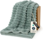 Bedsure GentleSoft Twin Blanket for Couch - Cozy Soft Blankets for Women, Cute Small Fleece Throws for Girls, Sage Green, 60x80 Inches