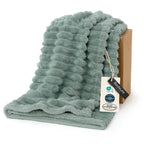 Bedsure Soft Sage Green Throw Blanket for Couch Decor Gifts 50"x60"
