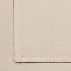 Yakamok Thermal Insulated Grommet Blackout Draperies/Drapes for Bedroom Window,Room Darkening Curtain Panels (2 Panels, W52 x L63 -Inch,Cream Beige)