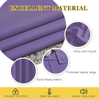 NICETOWN Lilac Purple Blackout Curtains for Bedroom (1 Pair, 52 x 84 inches), Farmhouse Thermal Insulated Room Darkening Drapes for Windows