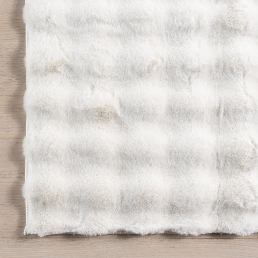 nuLOOM Jeni Off White Checkered Washable Area Rug, 8' x 10'