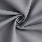 Yakamok Grey Room Darkening 100% Blackout Curtains Grommet Extra Wide Window Treatment with 2 Thick Layers-Gray Thermal Insulated Drape 1 Panel for Living Room Patio Door 100 by 84 Inches Length