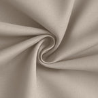 Yakamok 100% Blackout Curtain Panels 84 inches Cold and Light Blocking Drapes for Nursery, 2 Thick Layers Thermal Insulated Draperies (2 Pieces, 50 Wide Each Panel, Natural Front with White Backing)
