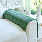 Couch Covers for Dogs Washable, Non Slip Couch Covers for Loveseat Sofa Pet Friendly, Soft Fuzzy Sofa Covers for Pet, Dog Couch Cover Furniture Protector(1PC,Green,27.6"x27.6")
