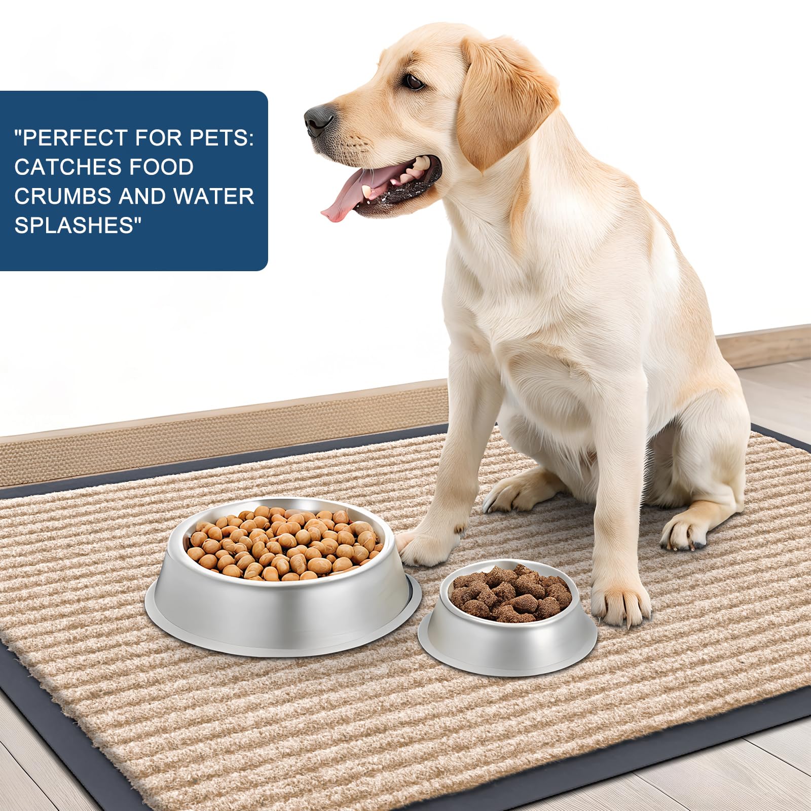 OLANLY Front Door Mat 71x34, Waterproof Heavy-Duty Indoor Outdoor Doormat