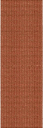 KOZYFLY Runners for Hallways 2x6 ft Washable Kitchen Runner Non Slip Rubber Backed Hall Runners Cotton Entryway Runner Rugs Floor Carpet for Indoor Backdoor Bedroom Kitchen, Orange/Tan