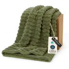 Bedsure Soft Twin Blanket for Bed Decor Gifts Grey 60"x80"