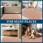 OLANLY Dog Door Mat for Muddy Paws 54x24, Super Absorbent Chenille Mud Mat