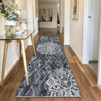 HEBE Hallway Runner Rug 2'8''x8', Washable Non Slip Kitchen Rug Runner