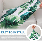 hyha Printed Couch Cushion Covers, Sofa Covers Washable for 3 Cushion Couch