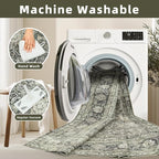 8x10 Retro Washable Area Rugs for Living Room,Bedroom,Dining Room,Nursery