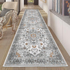 HEBE Hallway Runner Rug 2'x8', Washable Non Slip Kitchen Rug Runner