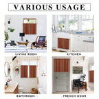 RYB HOME Short Blackout Curtains for Bedroom, Room Darkening Insulated