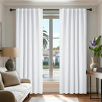 Deconovo Blackout Curtains for Bedroom 108 Inches Long