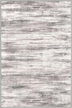 KOZYFLY Abstract Modern Washable 3x5 Area Rug Non-Slip Large Kitchen & Entryway Rug, Grey/Light Beige/Brown Throw Rugs Indoor Mat for High-Traffic Door Entrance, Laundry, Nursery