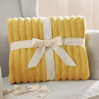 Bedsure Soft Yellow Throw Blanket for Couch Decor Gifts 50"x70"