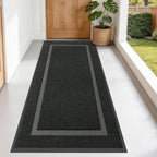 OLANLY Front Door Mat Outside 71x34, All-Season Heavy-Duty Rubber Doormat