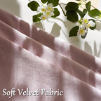 GIGIZAZA Sweet Lilac Velvet Throw Pillow Covers 18x18 Pack of 2