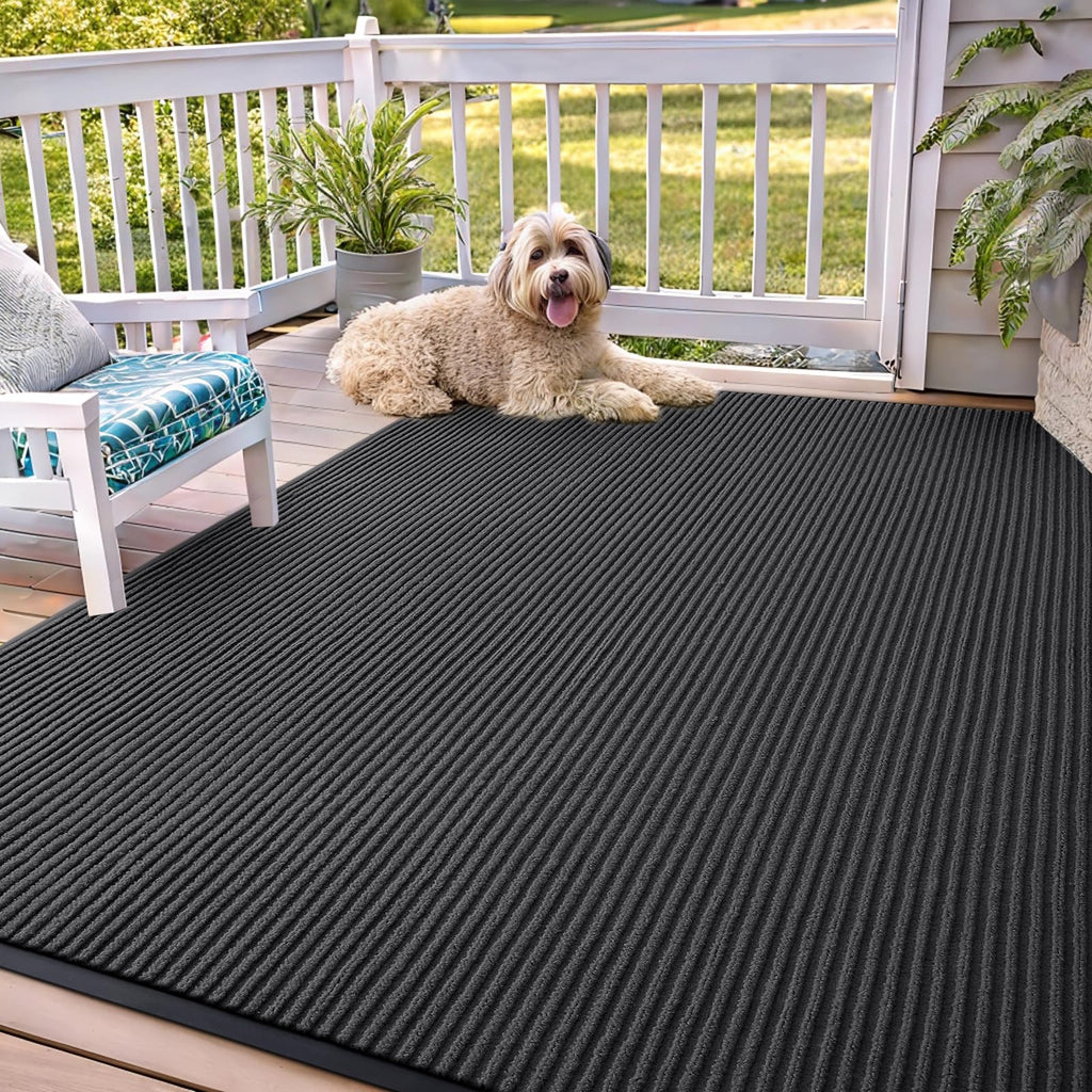 OLANLY Front Door Mat 71x47, Waterproof Heavy-Duty Indoor Outdoor Doormat
