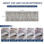 Washable Runner Rugs 3x10 Abstract Kitchen Runner Rug Non Slip Backing, Ultra-Thin Carpet Runners for Hallway 10 ft,Long Rug Runner for Entryway Living Room Bedroom Laundry Room