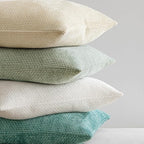 MIULEE Pack of 2 Couch Throw Pillow Covers 18x18 Inch Light Green Modern Boho Accent Decorative Pillow Covers Soft Chenille Farmhouse Cushion Covers for Home Decor Bed Sofa Living Room